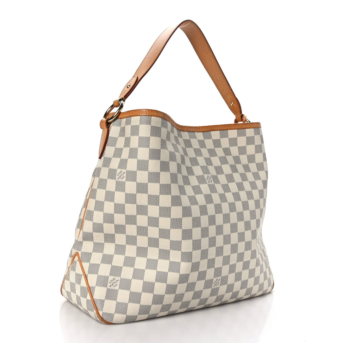 Damier Azur Delightful MM Rose Ballerine