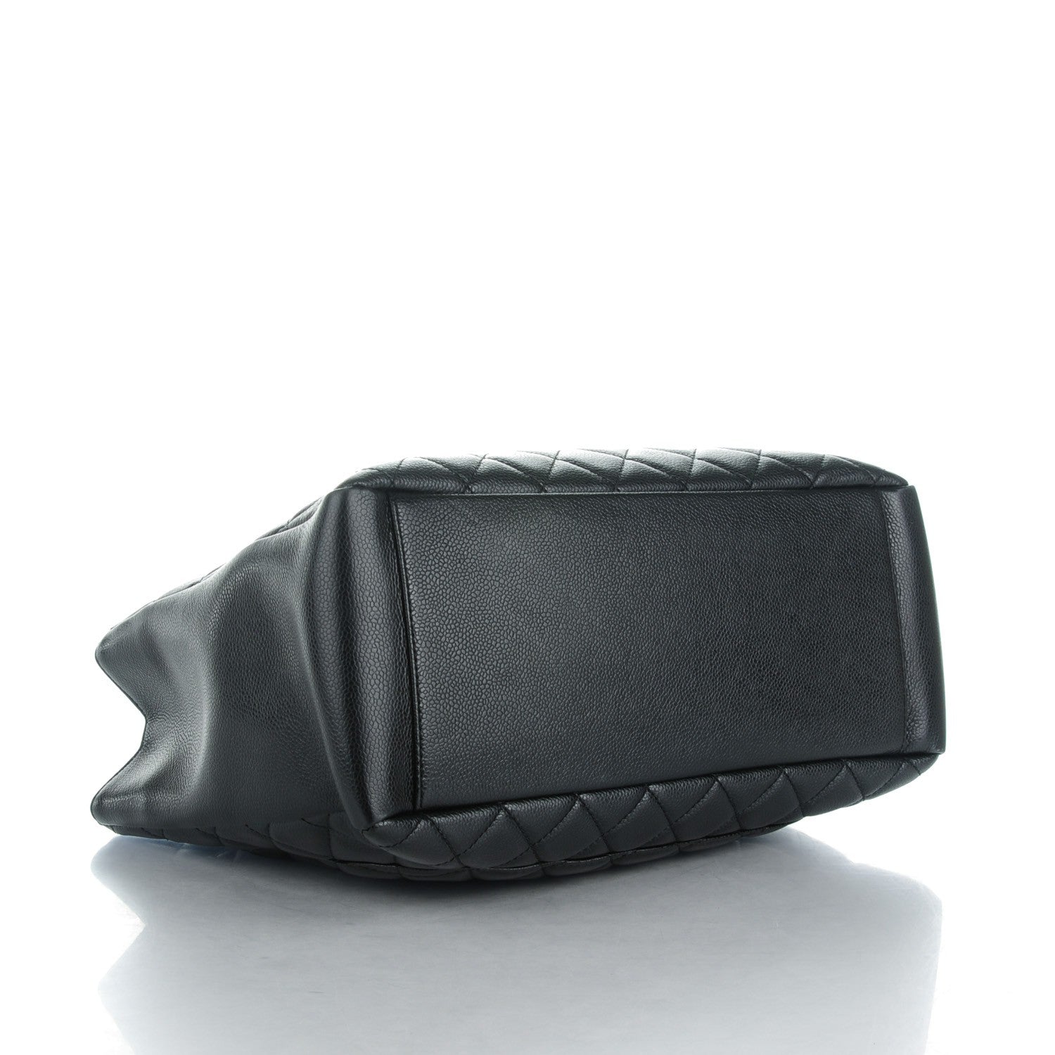 Chanel Caviar Quilted Grand Shopping Tote GST Black 4 of 7