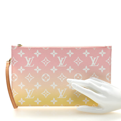 Louis Vuitton Monogram By The Pool Neverfull MM Pochette Light Pink 2 of 6