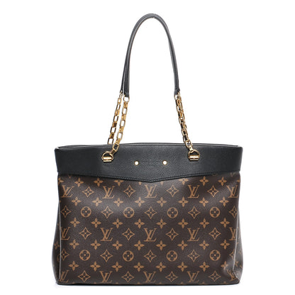 Louis Vuitton Monogram Pallas Shopper Black 1 of 8