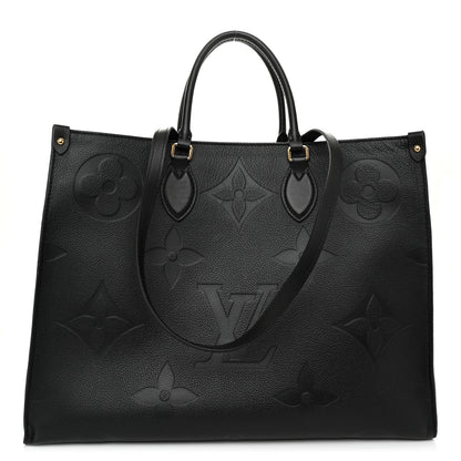 Louis Vuitton Empreinte Monogram Giant Onthego GM Black 1 of 11