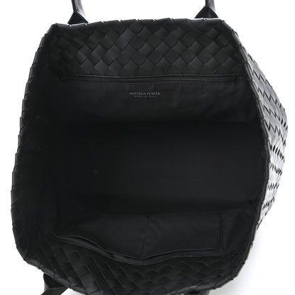 Bottega Veneta Nappa Intrecciato Large Cabat Black 4 of 10
