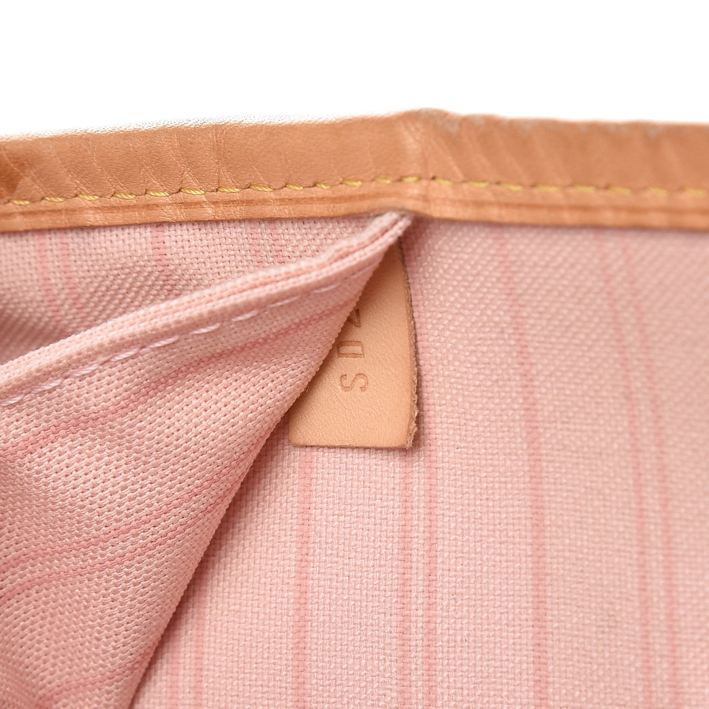 Damier Azur Neo Neverfull MM Rose Ballerine