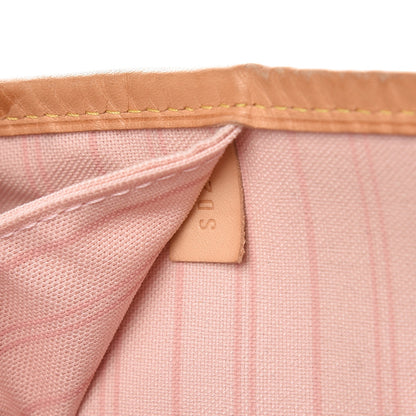 Louis Vuitton Damier Azur Neo Neverfull MM Rose Ballerine 9 of 13