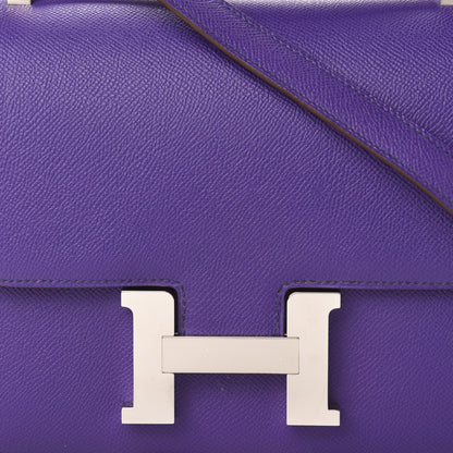 Hermes Epsom Constance 24 Crocus 10 of 11