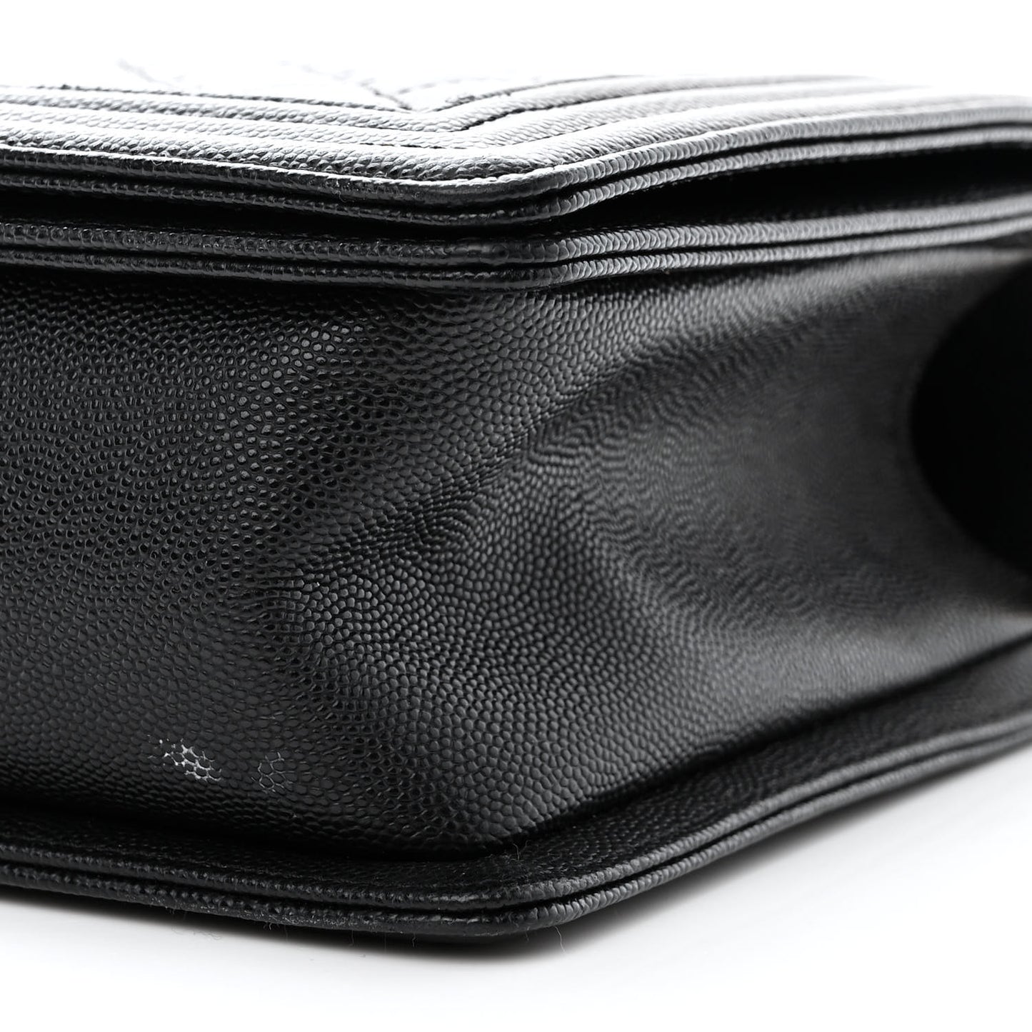 Caviar Quilted New Medium Boy Flap Black
