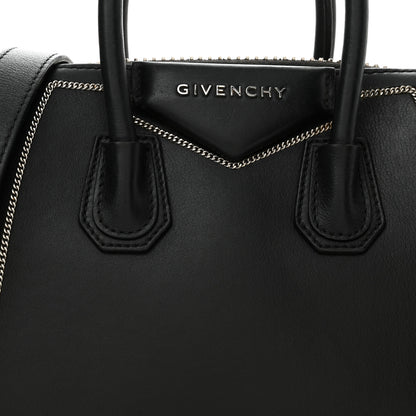 Givenchy Calfskin Chain Detail Mini Antigona Black 8 of 12