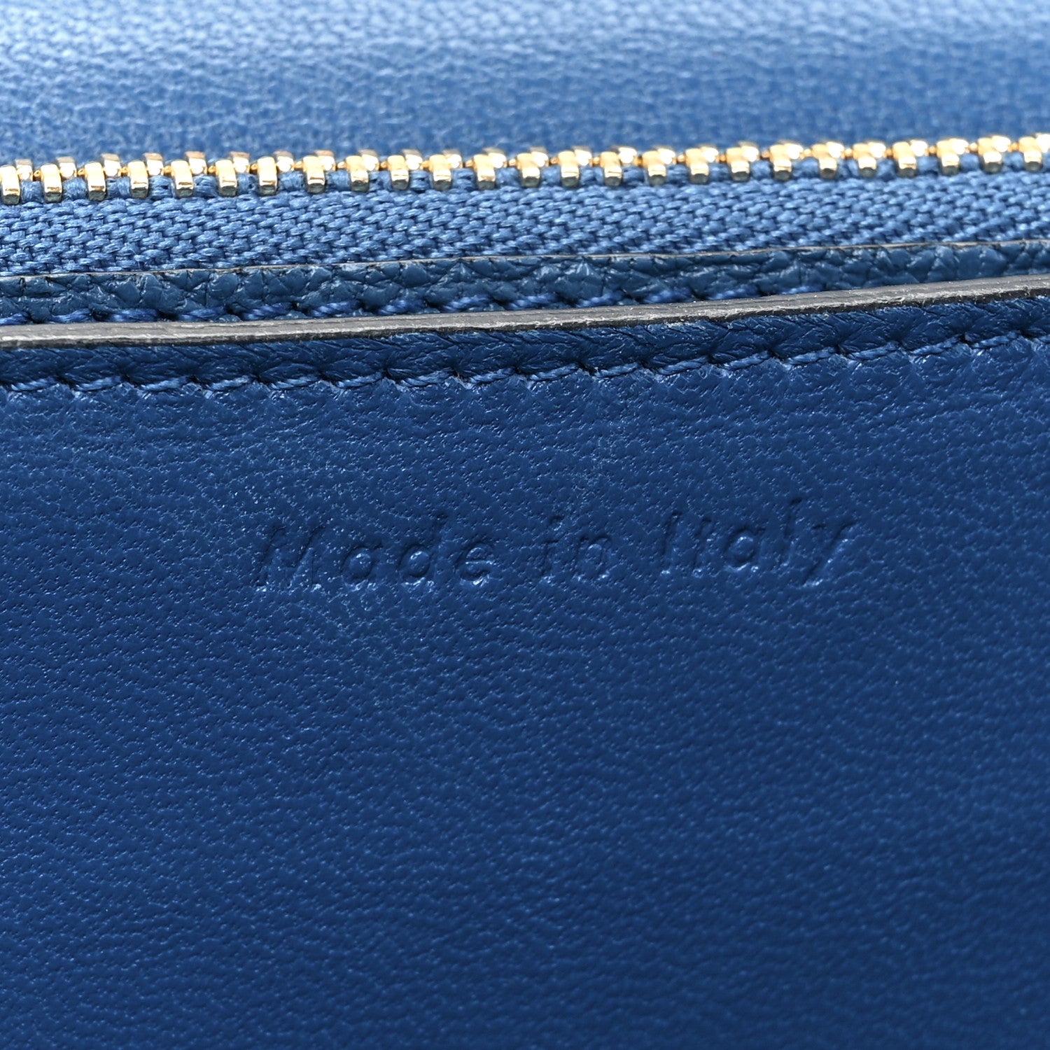 Celine Goatskin Medium Classic Box Flap Bag Deepsea 8 of 14