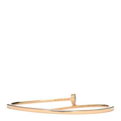 Cartier 18K Yellow Gold Small Juste Un Clou Bracelet 17 3 of 4
