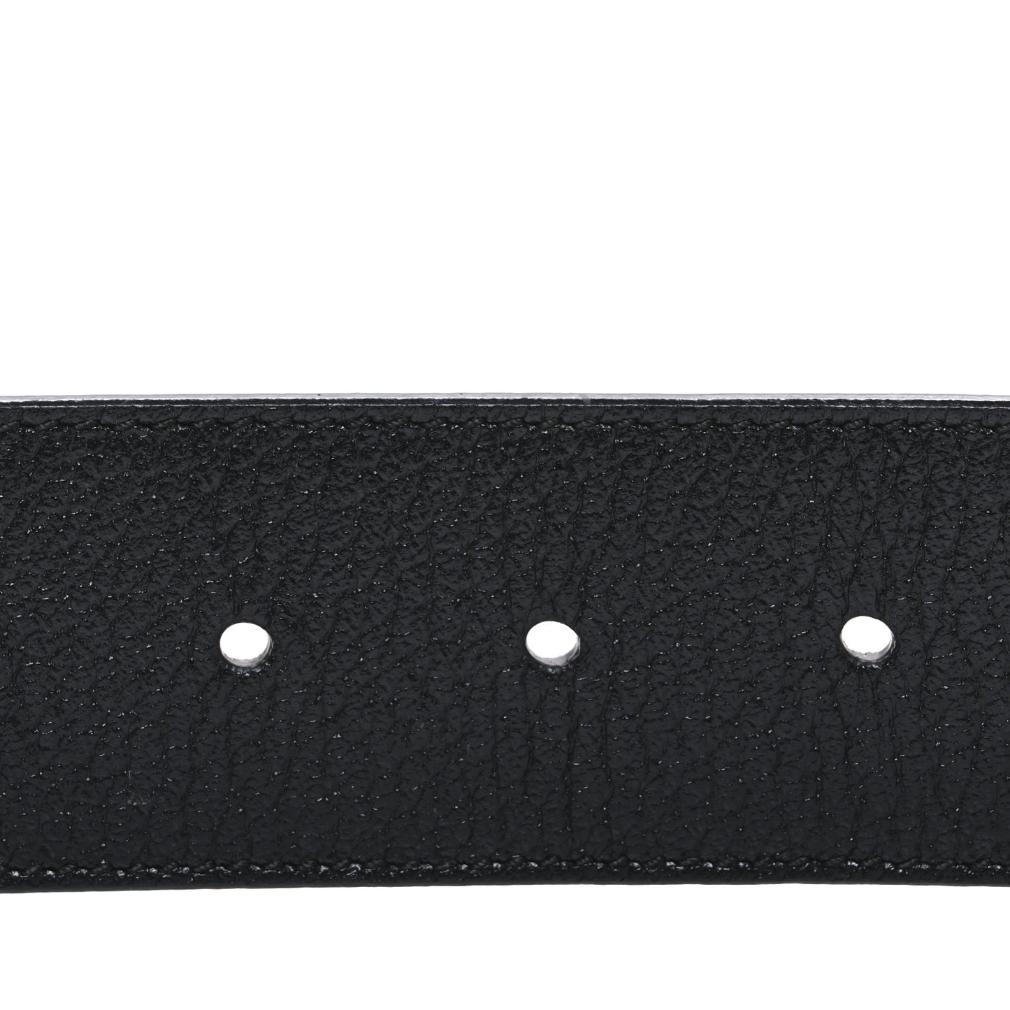 Textured Calfskin Double G 40mm Belt 80 32 Black