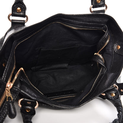 Balenciaga Agneau Giant 12 Rose Gold Hardware Town Black 6 of 13
