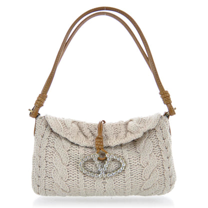Valentino Garavani Wool Knit Catch Satchel 1 of 11