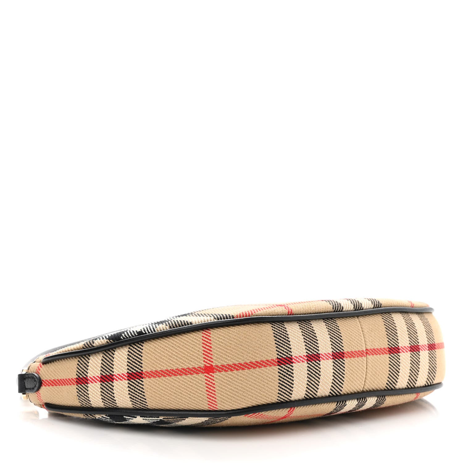 Burberry Vintage Check Calfskin Olympia Pouch Archive Beige 4 of 10