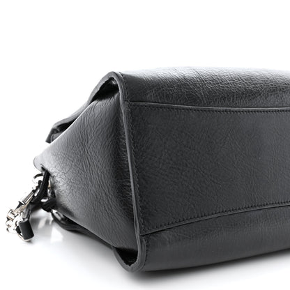 Mulberry Shiny Calfskin Small Iris Tote Black 10 of 13