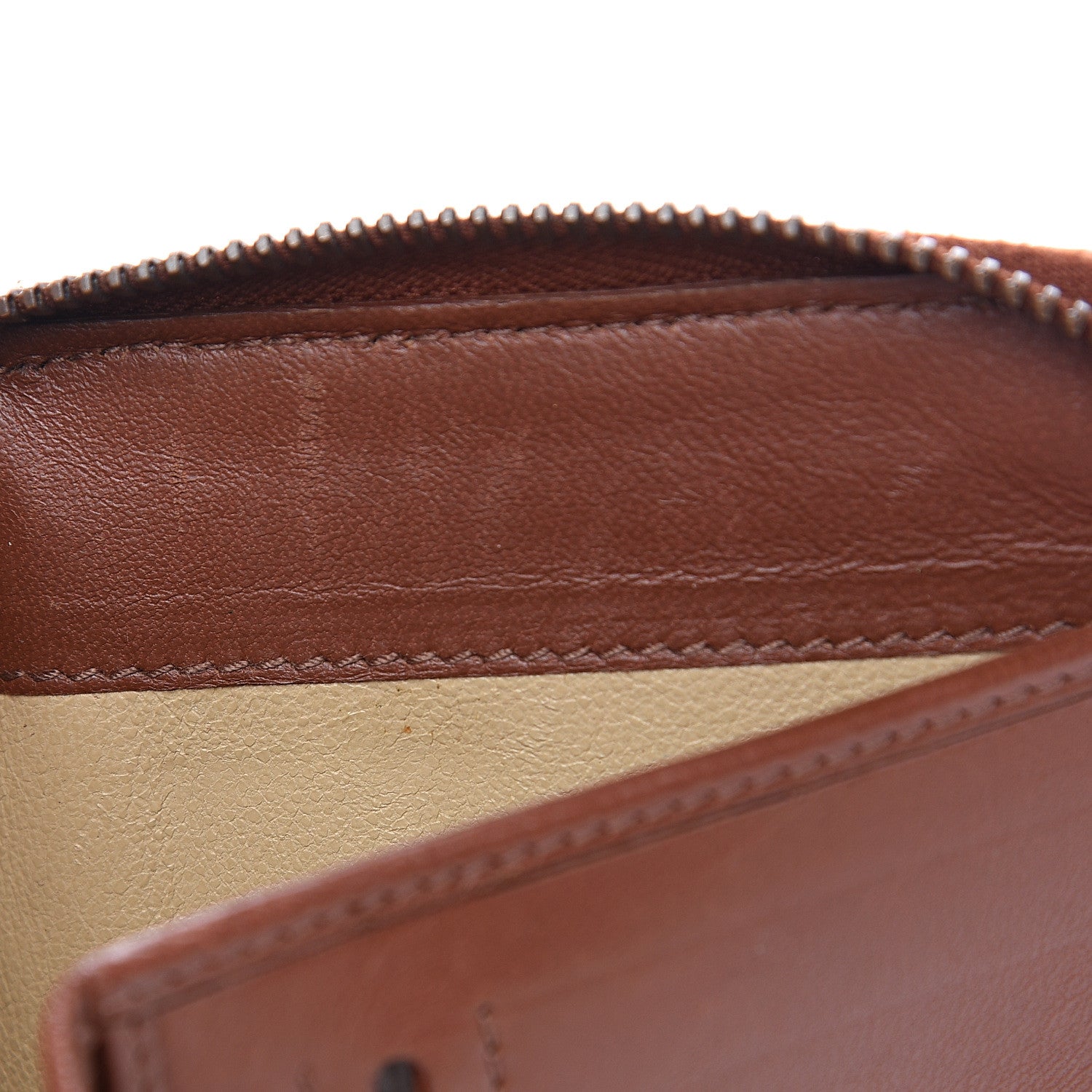 Bottega Veneta Nappa Intrecciato Floral Embroidered Zip Around Wallet Brown 10 of 10