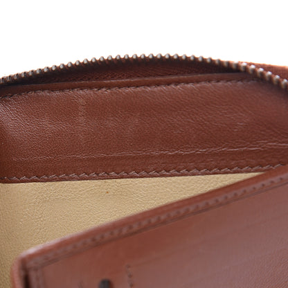 Bottega Veneta Nappa Intrecciato Floral Embroidered Zip Around Wallet Brown 10 of 10