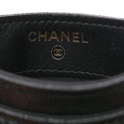 Chanel Iridescent Caviar Quilted Card Holder Black 6 of 8