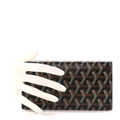 Goyard Goyardine Saint-Lambert Wallet Black Gold 2 of 14