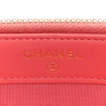 Chanel Caviar Quilted Small Boy Clutch With Chain Pink 8 of 14