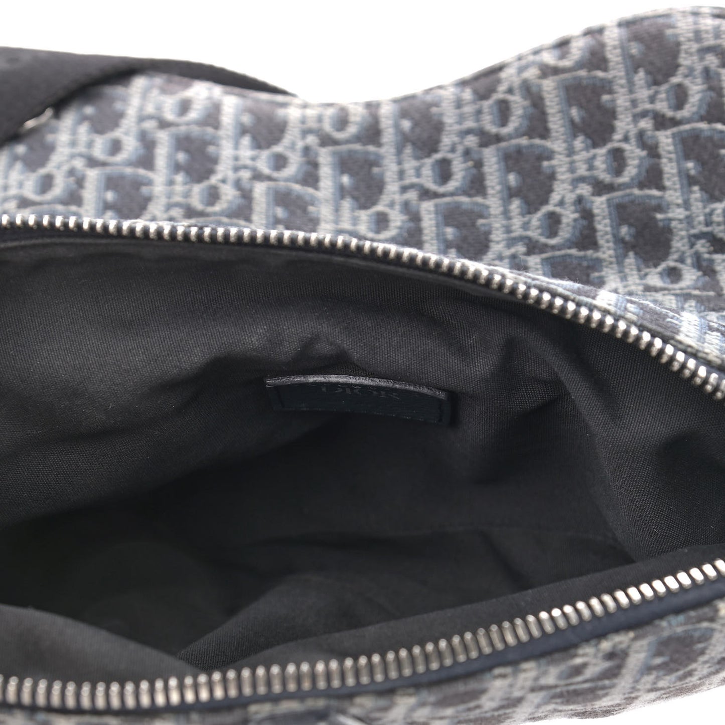 Oblique Mens Saddle Bag Grey