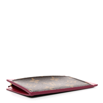 Louis Vuitton Monogram Zipped Card Holder Fuchsia 4 of 8