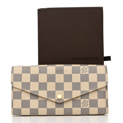 Louis Vuitton Damier Azur Sarah Wallet NM 12 of 12