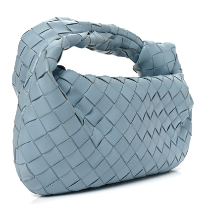 Bottega Veneta Nappa Intrecciato Mini Jodie Teal Washed 3 of 11