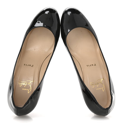 Christian Louboutin Patent Pumppie 85 Pumps 38 Black 2 of 9