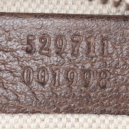 Gucci GG Supreme Monogram Courrier Belt Bag Beige New Acero 7 of 8