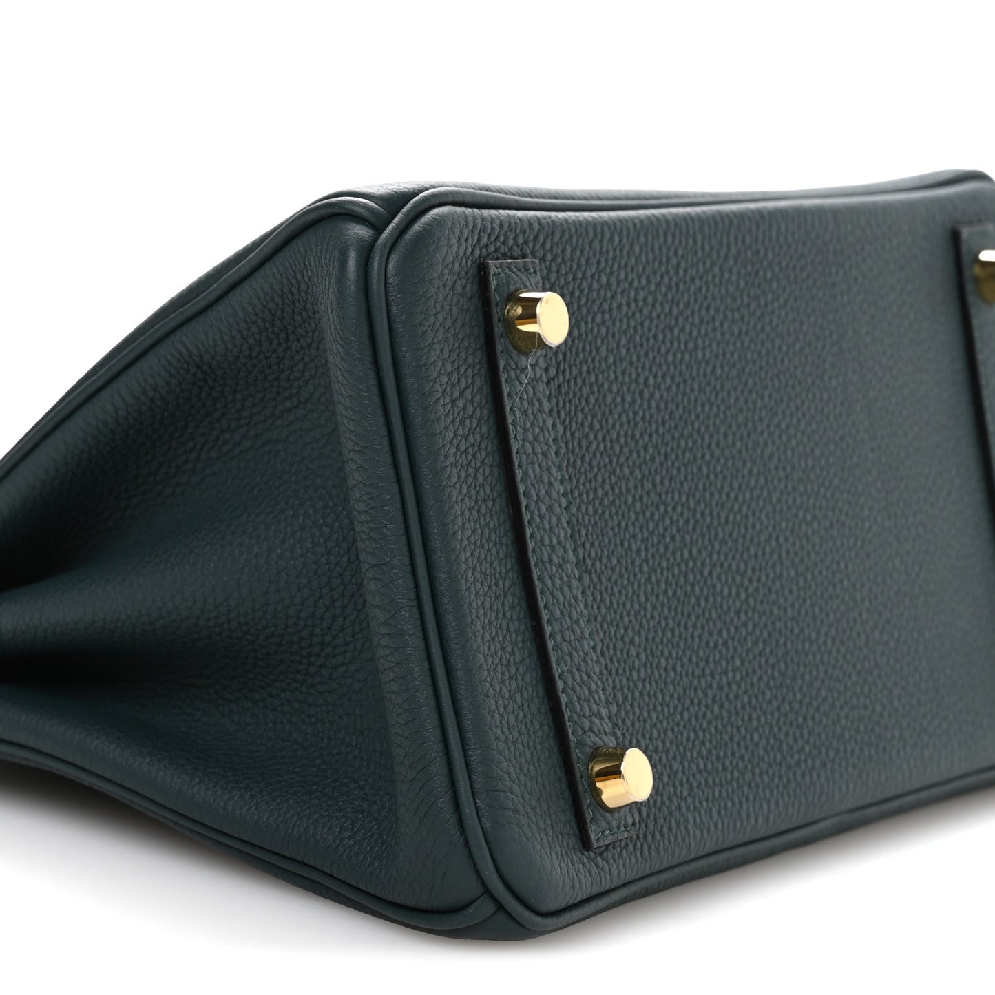 Togo Matte Alligator Birkin Touch 25 Vert Cypress