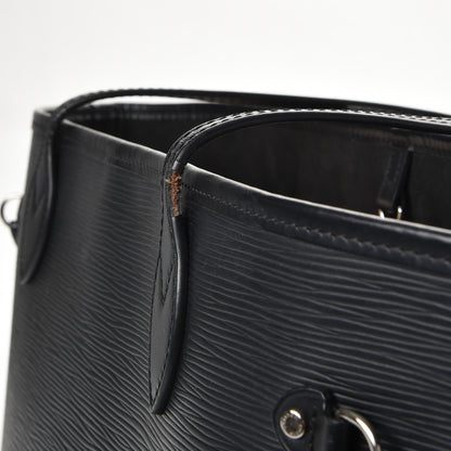 Louis Vuitton Epi Neverfull MM Black 17 of 20