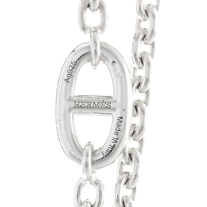 Hermes Sterling Silver Farandole Necklace 160 5 of 6