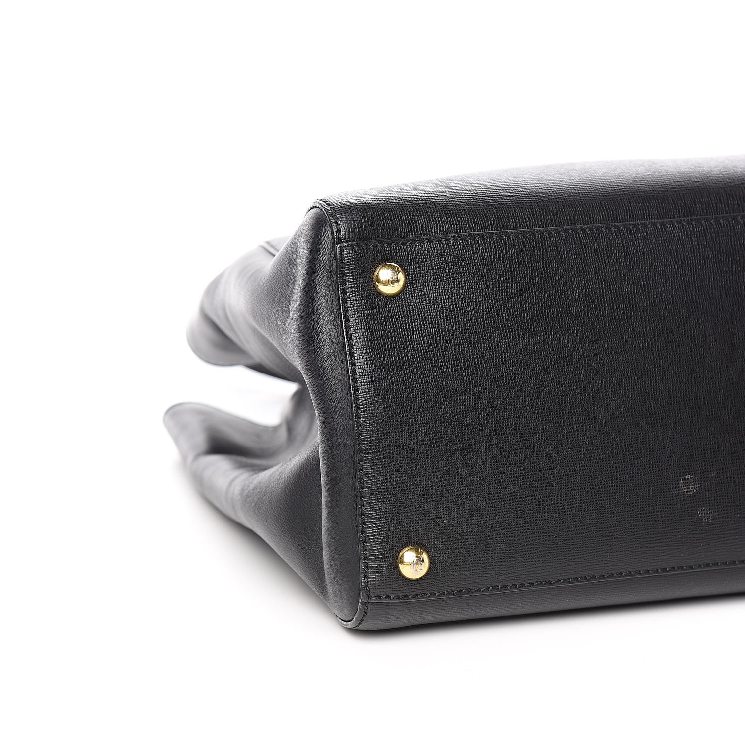 Fendi Vitello Elite Regular 2Jours Tote Black 8 of 12
