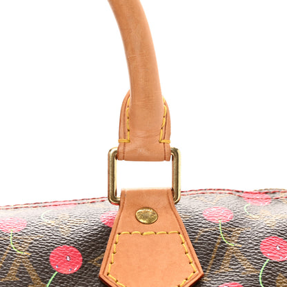 Louis Vuitton Monogram Cerises Speedy 25 16 of 19