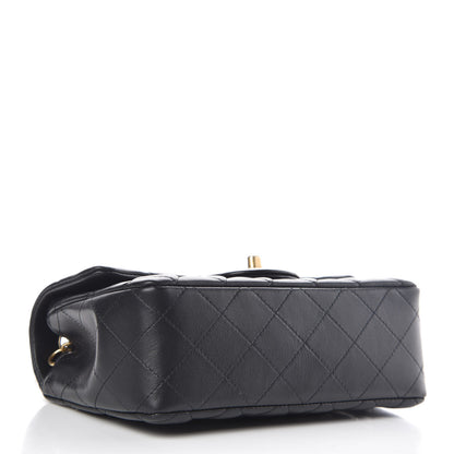 Chanel Lambskin Quilted Mini Rectangular Flap Black 4 of 16
