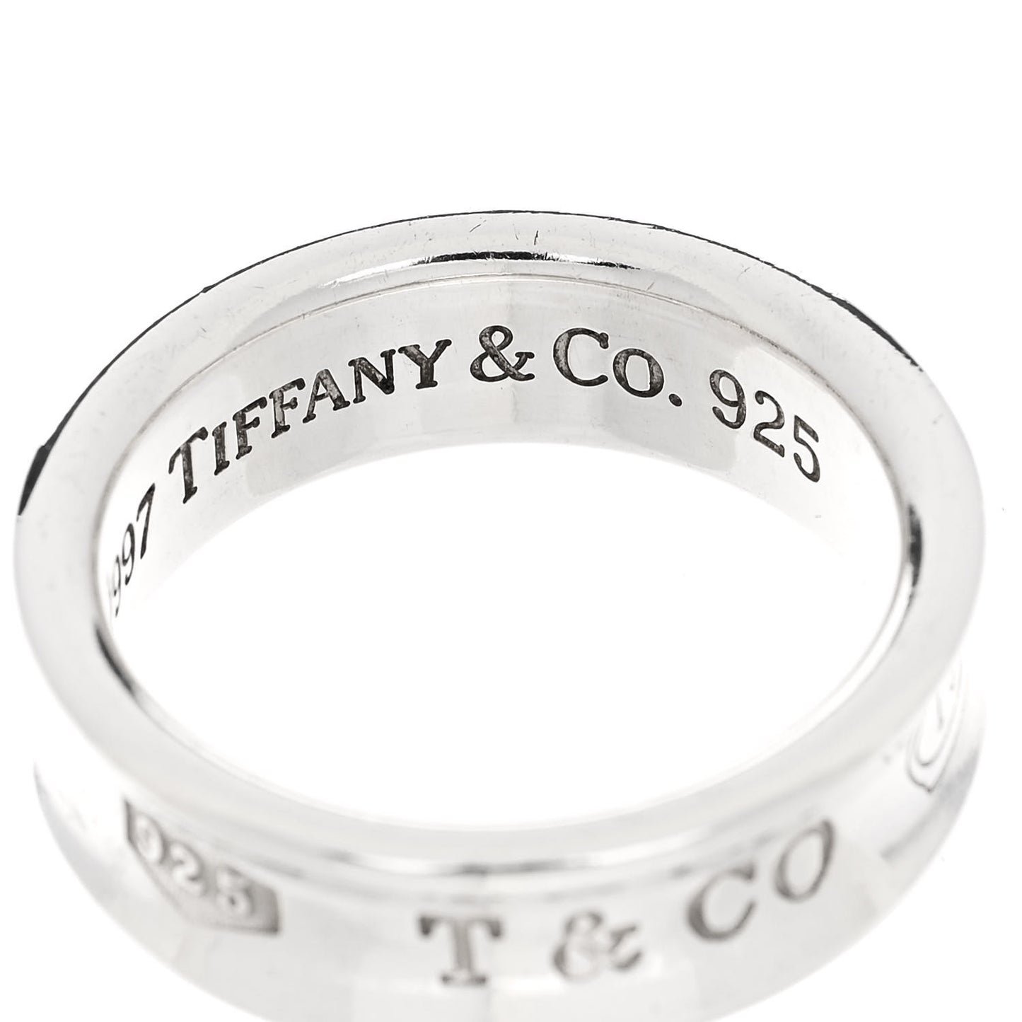 Sterling Silver 1837 Band Ring 58 8.25