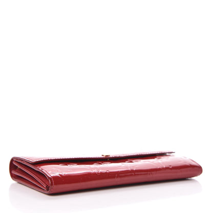 Louis Vuitton Vernis Sarah Wallet Pomme D'Amour 4 of 10