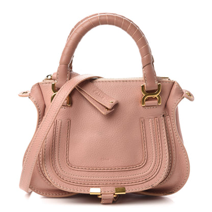 Chloe Calfskin Mini Marcie Satchel Light Pink 1 of 11