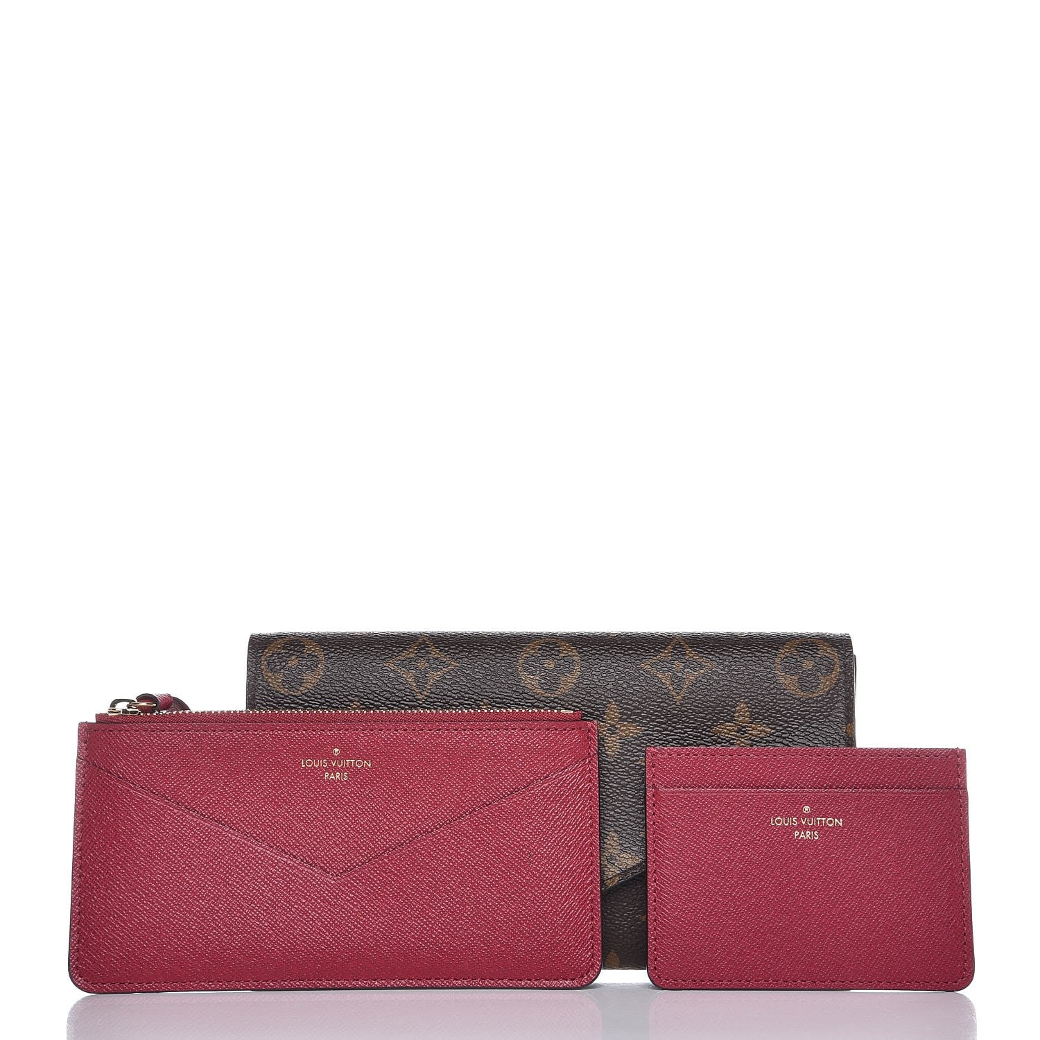 Louis Vuitton Monogram Jeanne Wallet Fuchsia 3 of 8