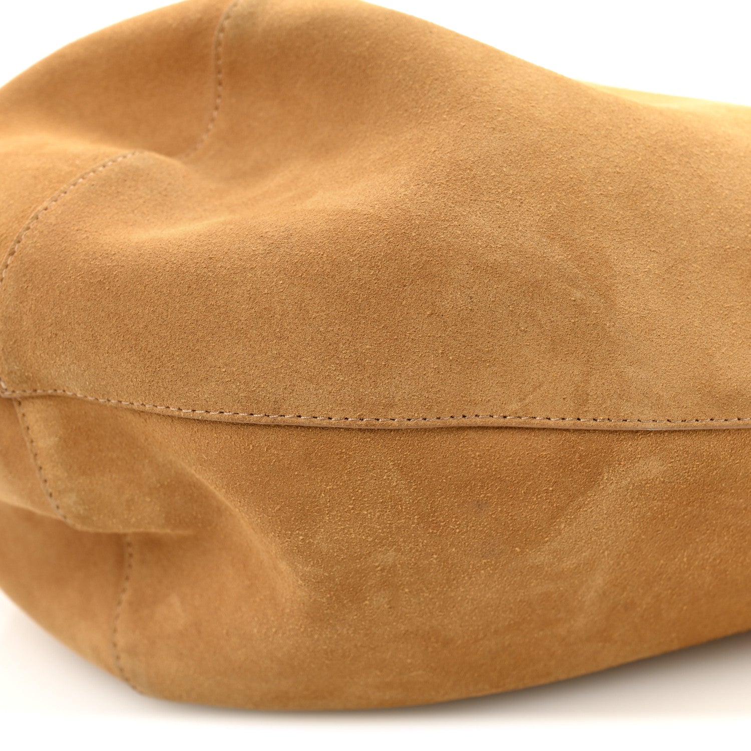 Mansur Gavriel Suede Soft M Hobo Caramel 9 of 12