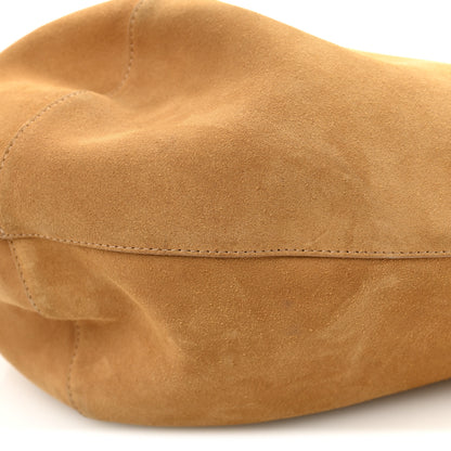 Mansur Gavriel Suede Soft M Hobo Caramel 9 of 12