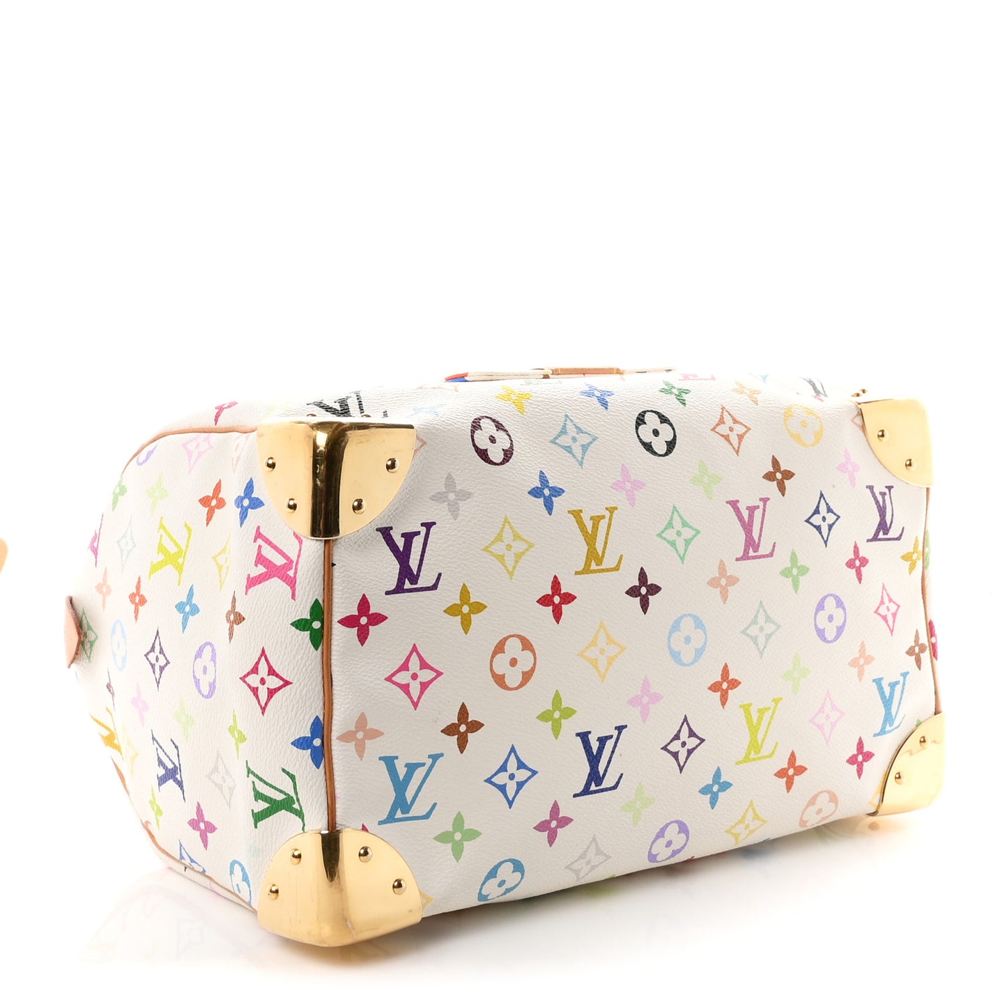 Monogram Multicolor Speedy 30 White White