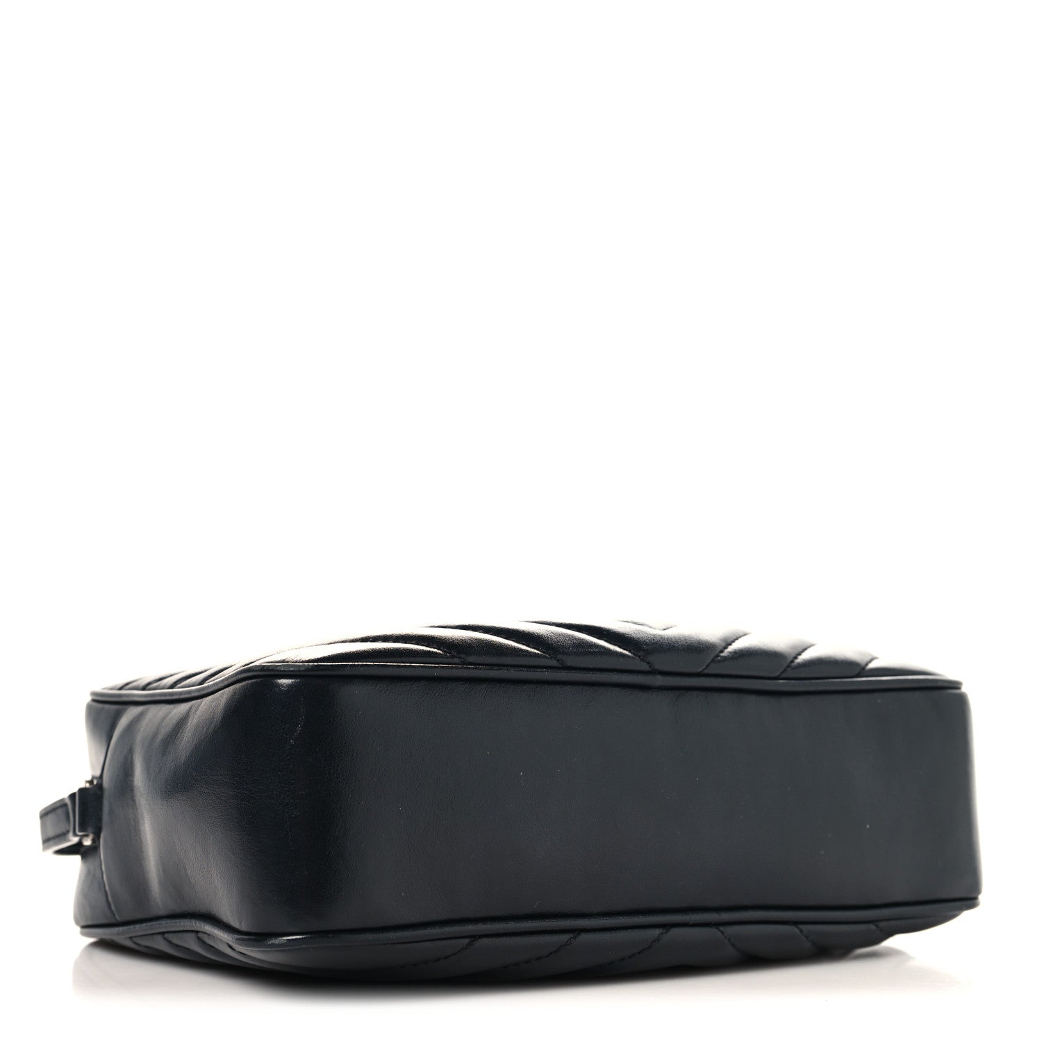Saint Laurent Calfskin Matelasse Monogram Lou Camera Bag Black 4 of 12