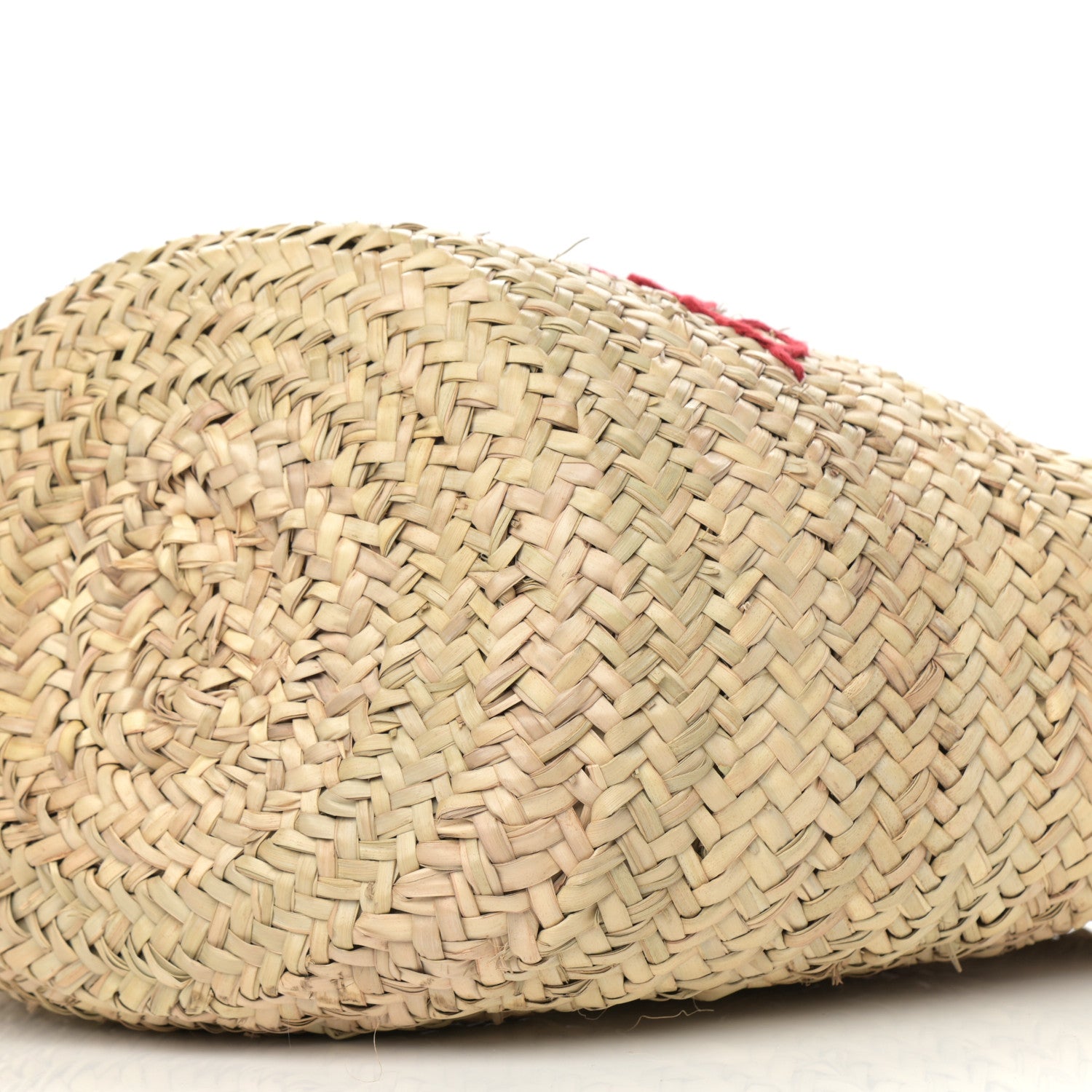 Dolce & Gabbana Woven Raffia Lizard Kendra Logo Tote Red Multicolor 10 of 10