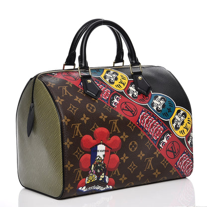 Louis Vuitton Monogram Kabuki Speedy 30 3 of 7