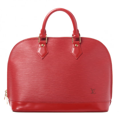 Louis Vuitton Epi Alma PM Rouge 1 of 8