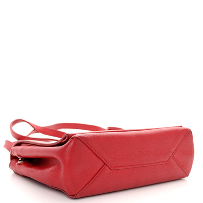 Louis Vuitton Calfskin Lockme II Chain Bag BB Rubis 4 of 10