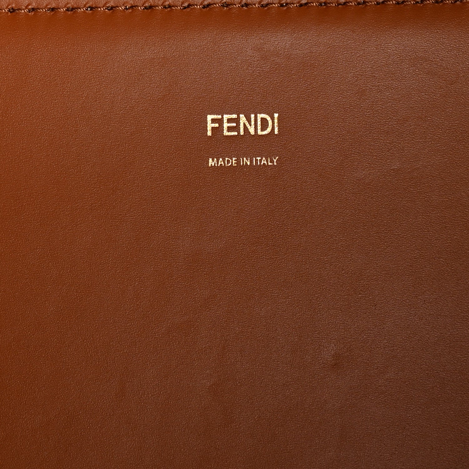 Fendi Vitello King Plexiglass Medium Fendi Sunshine Shopper Tote Cuoio 6 of 10
