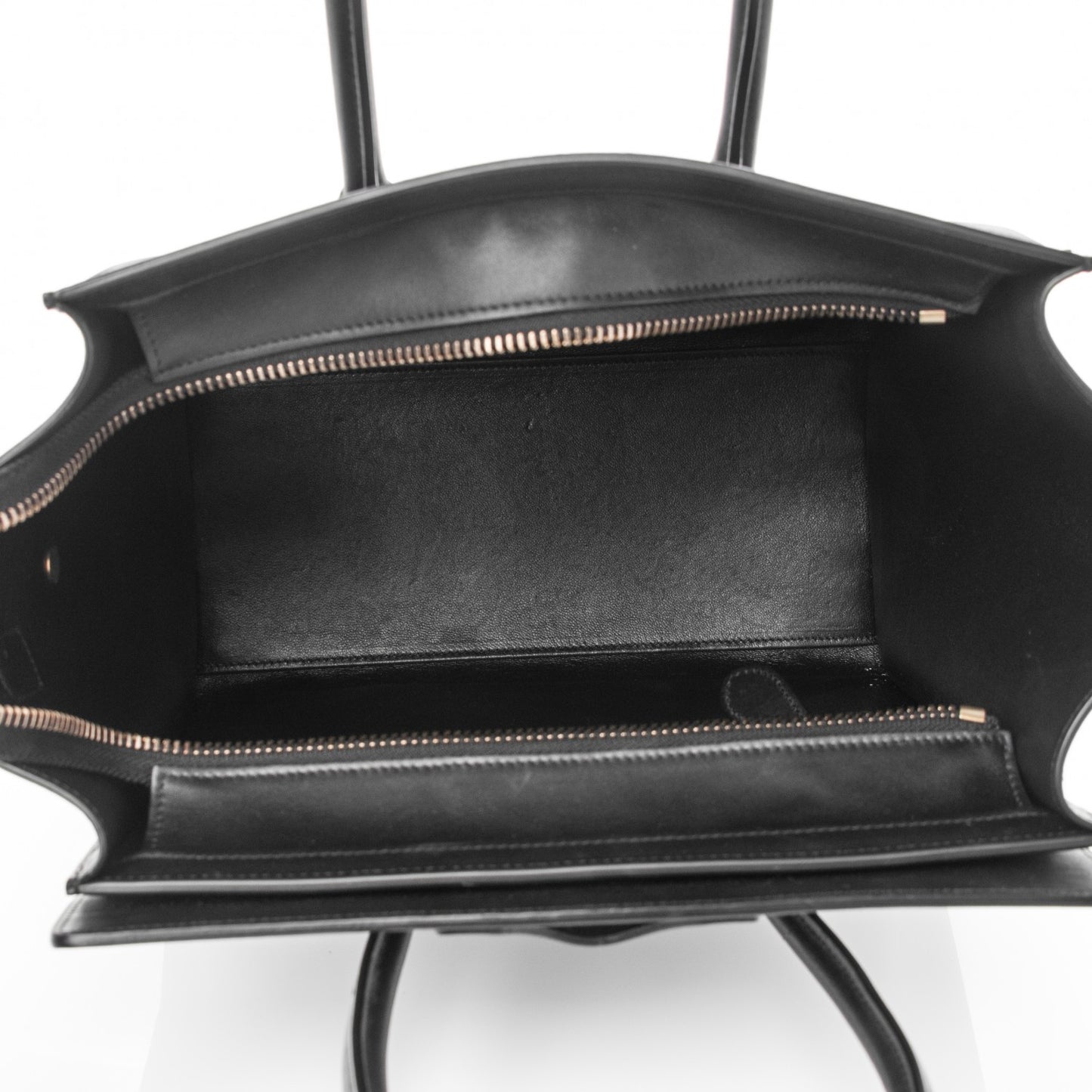 Smooth Calfskin Micro Luggage Black