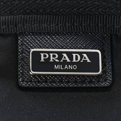 Prada Nylon Vela Cosmetic Pouch Black 6 of 8